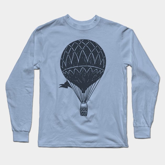 Sport Air Balloon Long Sleeve T-Shirt by Hastag Pos